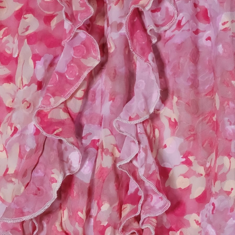 ASOS Design Pink Ruffle Dress - Picture 5 of 6